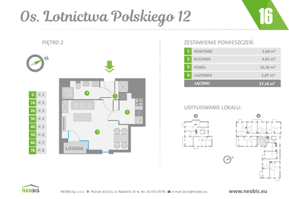 Mieszkanie w inwestycji: Os. Lotnictwa Polskiego 12