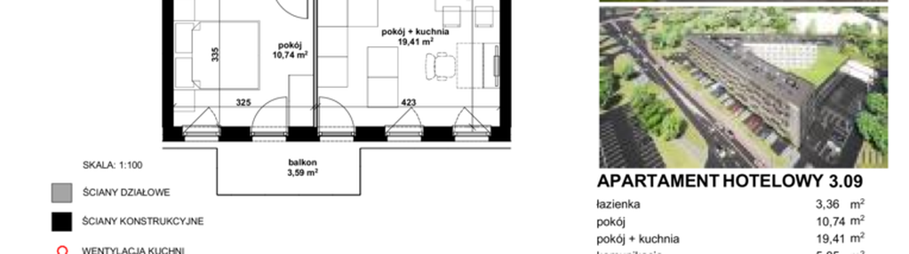 Mieszkanie w inwestycji: Apartamentowiec Zwycięska 3 - inwestycyjne