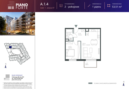 Mieszkanie w inwestycji: Piano
