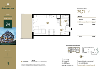 Mieszkanie w inwestycji: Rezydencja Świerkowa - etap II