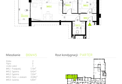 Mieszkanie w inwestycji: Osiedle Natura Park etap II