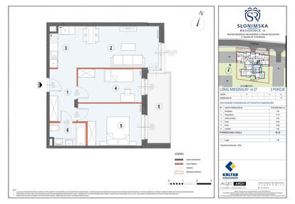 Mieszkanie w inwestycji: Słonimska Residence II