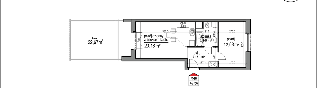 Mieszkanie w inwestycji: Osiedle Rytm etap 3
