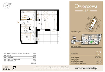 Mieszkanie w inwestycji: Dworcowa 28