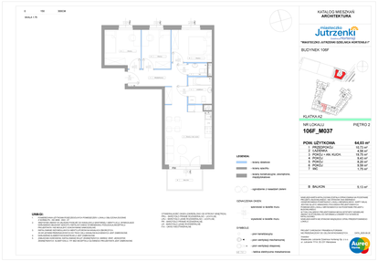 Mieszkanie w inwestycji: Miasteczko Jutrzenki Dzielnica Hortensji