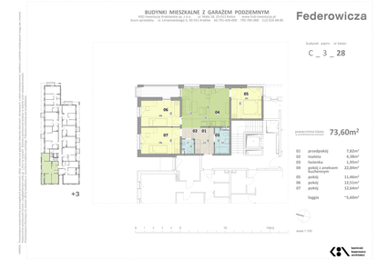 Mieszkanie w inwestycji: Federowicza – Ruczaj Park