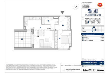 Mieszkanie w inwestycji: Osobowicka 114