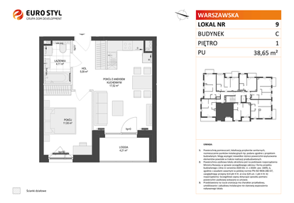 Mieszkanie w inwestycji: Osiedle Warszawska etap II