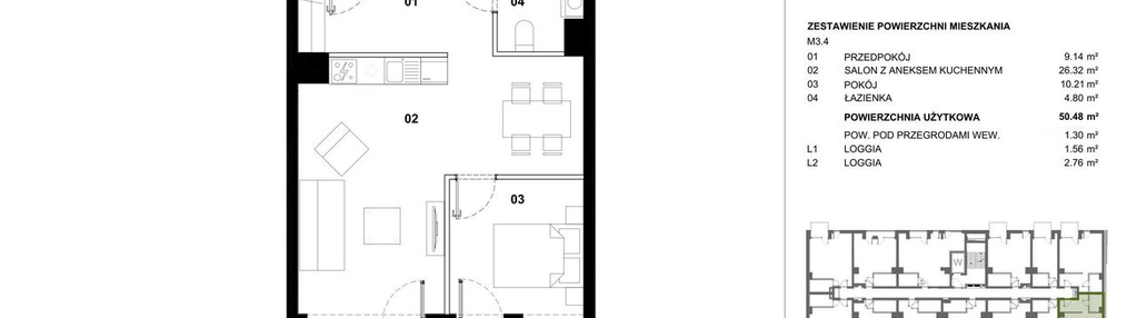 Mieszkanie w inwestycji: Kozielska Park