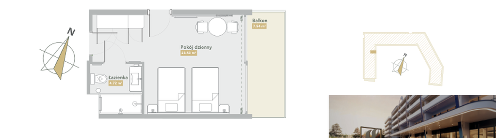 Mieszkanie w inwestycji: Harmony Resort