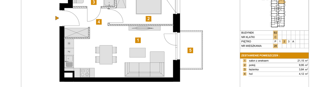 Mieszkanie w inwestycji: Osiedle Arkadia