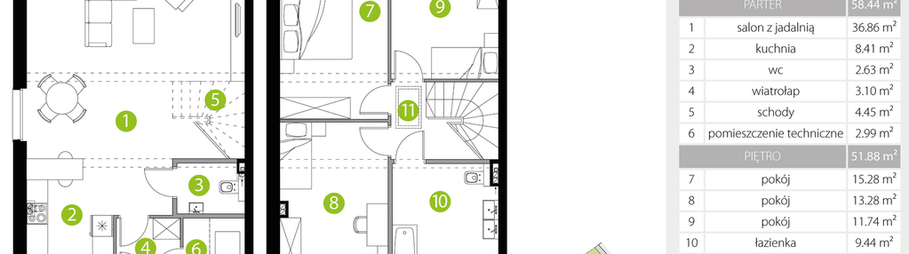 Mieszkanie w inwestycji: Lisowice Park etap 2+