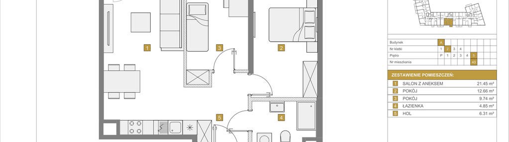 Mieszkanie w inwestycji: Apartamenty Beethovena