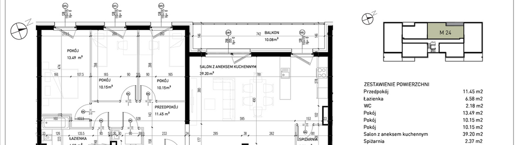 Mieszkanie w inwestycji: Fokus Bielany