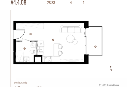 Mieszkanie w inwestycji: Belg Apartamenty etap II