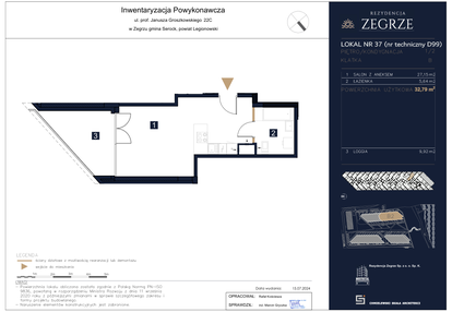 Mieszkanie w inwestycji: Rezydencja Zegrze etap II