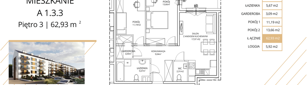 Mieszkanie w inwestycji: Apartamenty Nowe Miasto