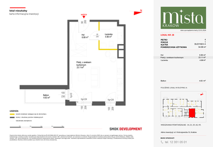 Mieszkanie w inwestycji: MISTA Kraków