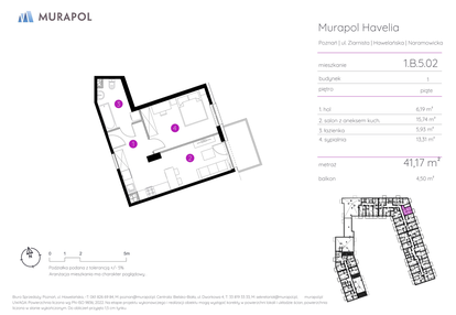 Mieszkanie w inwestycji: Murapol Havelia