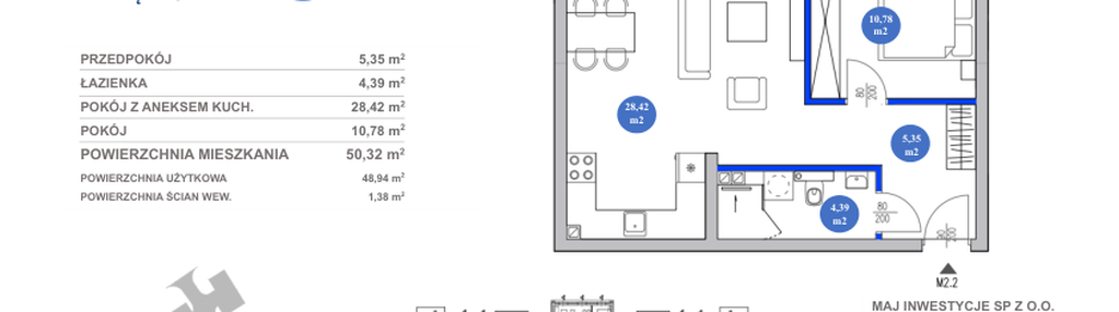 Mieszkanie w inwestycji: Osiedle Majowe 2.0