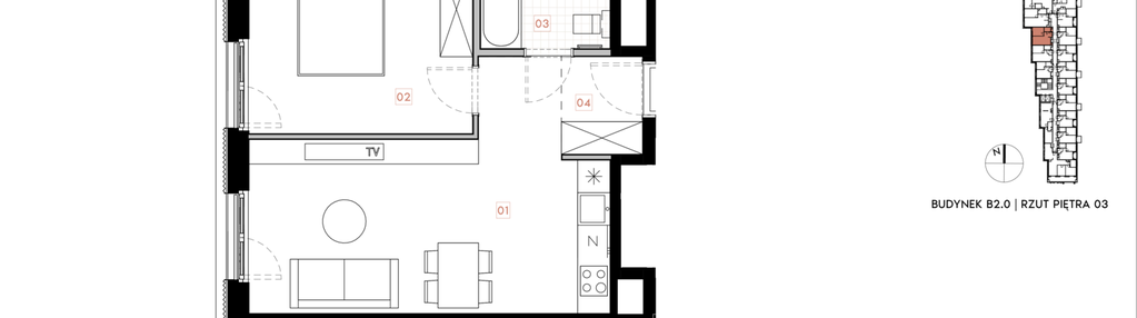 Mieszkanie w inwestycji: Browary Tarnowskie etap 1