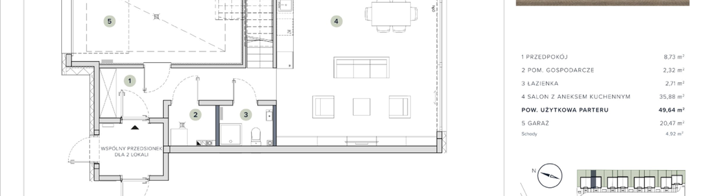 Dom w inwestycji: Oaza Kosmatki