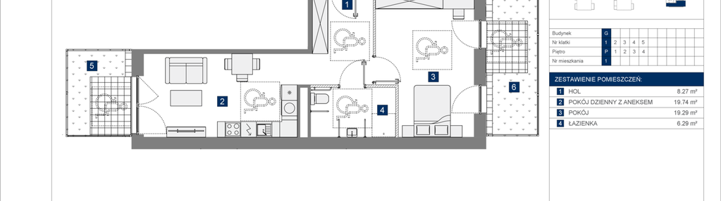 Mieszkanie w inwestycji: Apartamenty Park Matecznego Etap 2