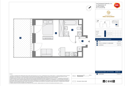 Mieszkanie w inwestycji: Apartamenty Park Matecznego Etap 2