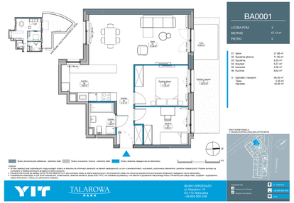 Mieszkanie w inwestycji: Talarowa Park