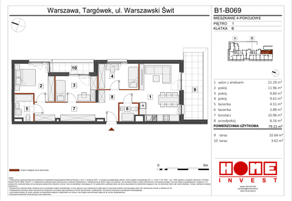 Mieszkanie w inwestycji: Warszawski Świt etap VIII