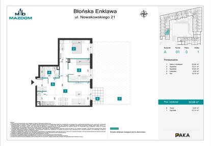 Mieszkanie w inwestycji: Błońska Enklawa