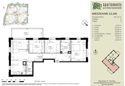 Mieszkanie w inwestycji: Apartamenty przy Parku Szczytnickim