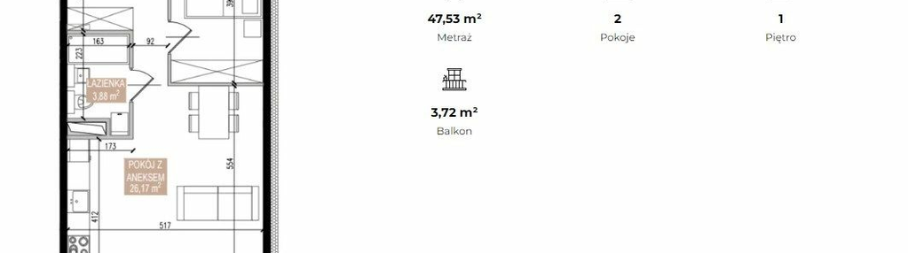 Mieszkanie w inwestycji: Apartamenty Świeradowska