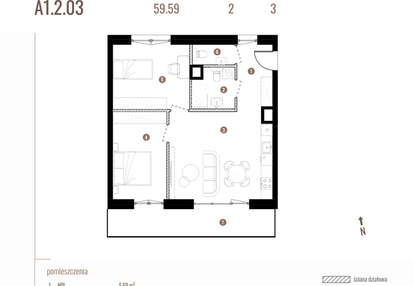 Mieszkanie w inwestycji: Belg Apartamenty etap II