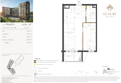 Mieszkanie w inwestycji: LUXURY POINT
