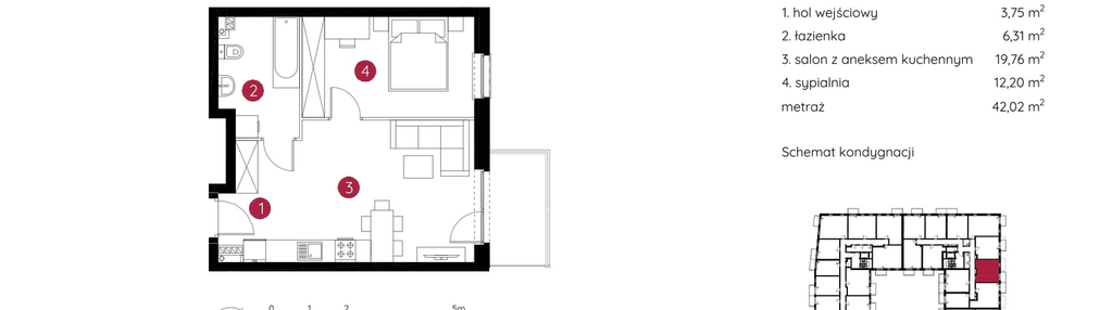 Mieszkanie w inwestycji: Murapol Ergo