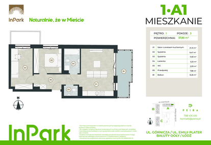Mieszkanie w inwestycji: InPark