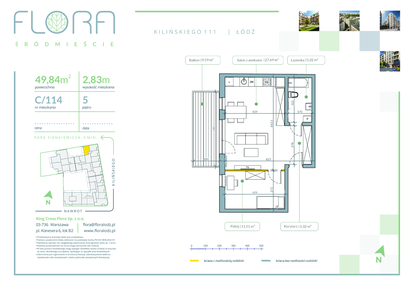 Mieszkanie w inwestycji: Flora Śródmieście