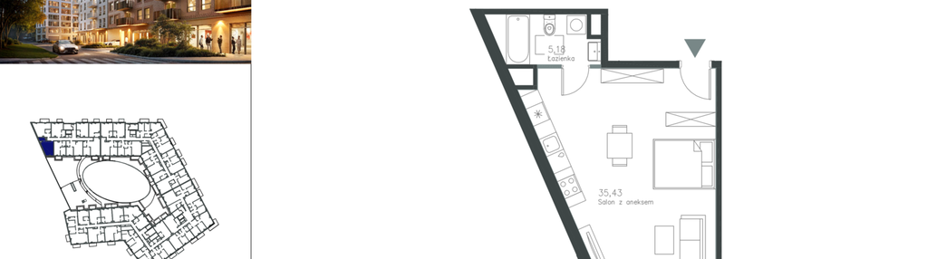 Mieszkanie w inwestycji: Piano