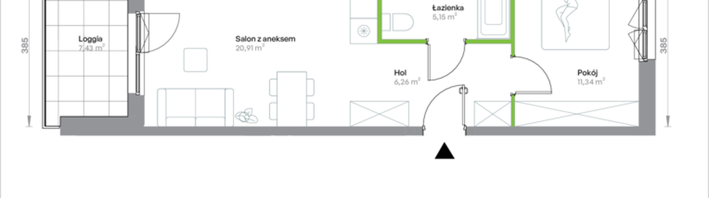 Mieszkanie w inwestycji: Krakowska Vita