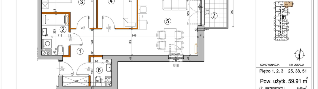 Mieszkanie w inwestycji: Park Leśny Rembertów etap IX