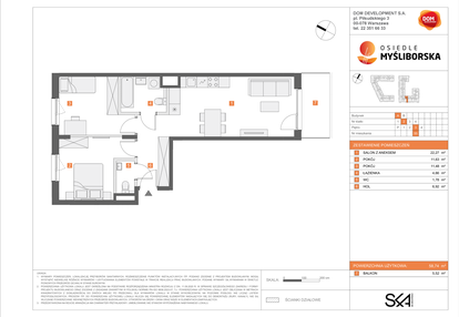Mieszkanie w inwestycji: Osiedle Myśliborska
