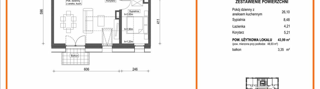 Mieszkanie w inwestycji: Zielony Brochów 7 - etap A