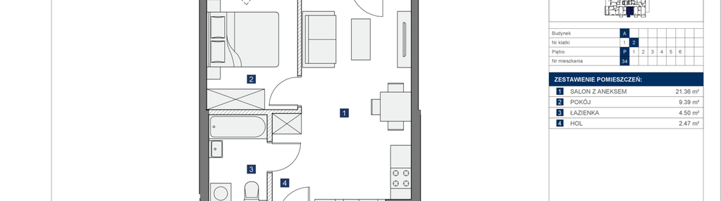 Mieszkanie w inwestycji: Osiedle Bokserska 71 etap II