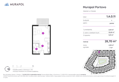 Mieszkanie w inwestycji: Murapol Portovo etap II