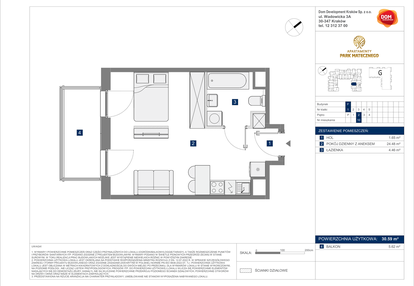 Mieszkanie w inwestycji: Apartamenty Park Matecznego Etap 2
