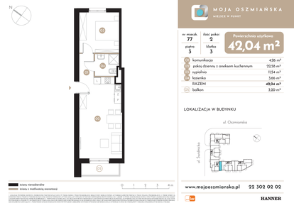 Mieszkanie w inwestycji: Moja Oszmiańska