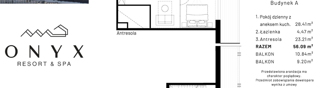 Mieszkanie w inwestycji: Onyx Resort & Spa