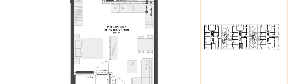 Mieszkanie w inwestycji: DOKI etap II (bud. G)