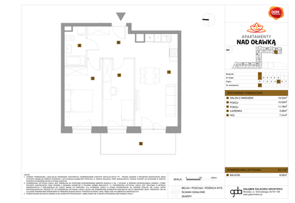 Mieszkanie w inwestycji: Apartamenty nad Oławką etap II